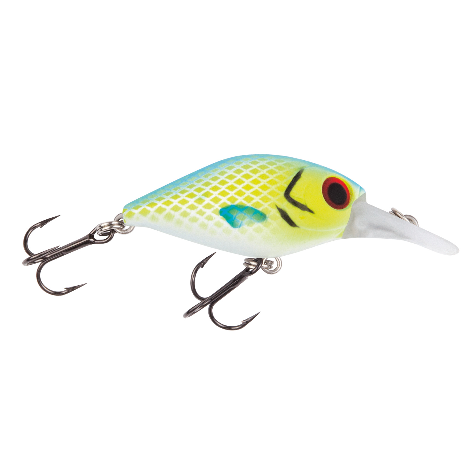 Jackson Barschwobbler 3.8 Wobbler Barschangeln Blue Chartreuse