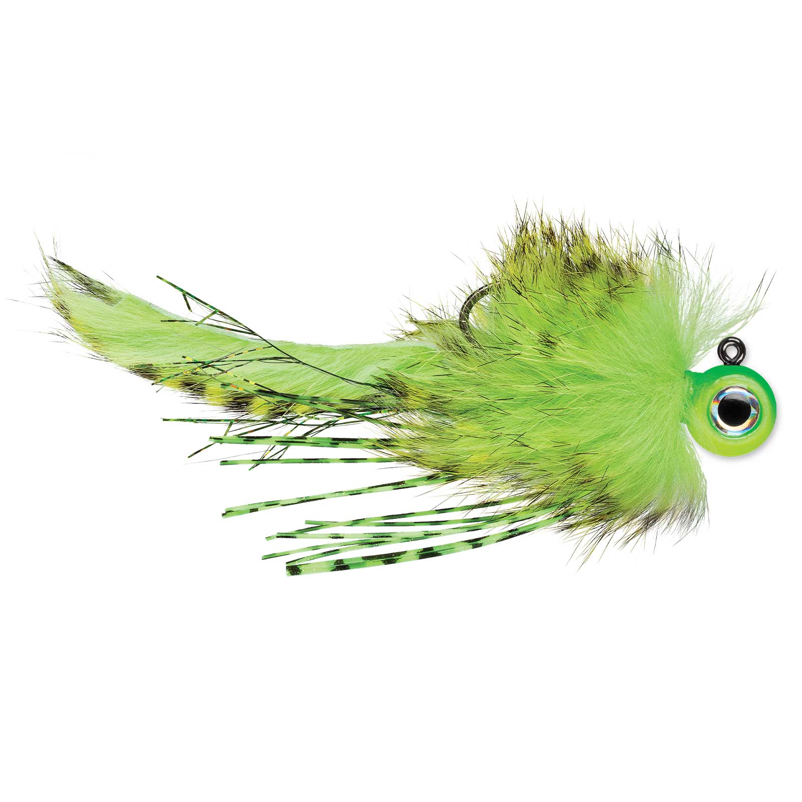 VMC Twitchin Jig Glow Green Machine UV X1 Vertikal-Jigkopf