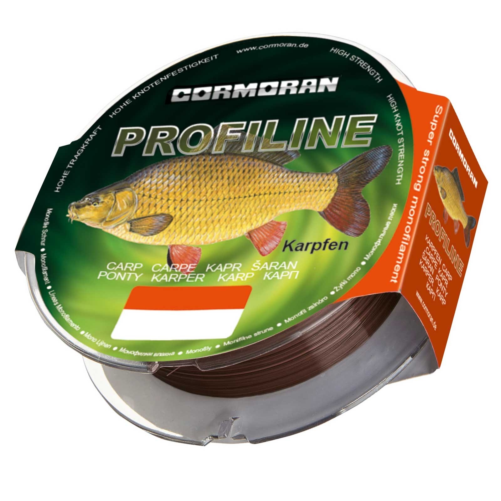 Cormoran Profiline Karpfen Monofile Angelschnur 400m. 0,35mm. 10,0kg