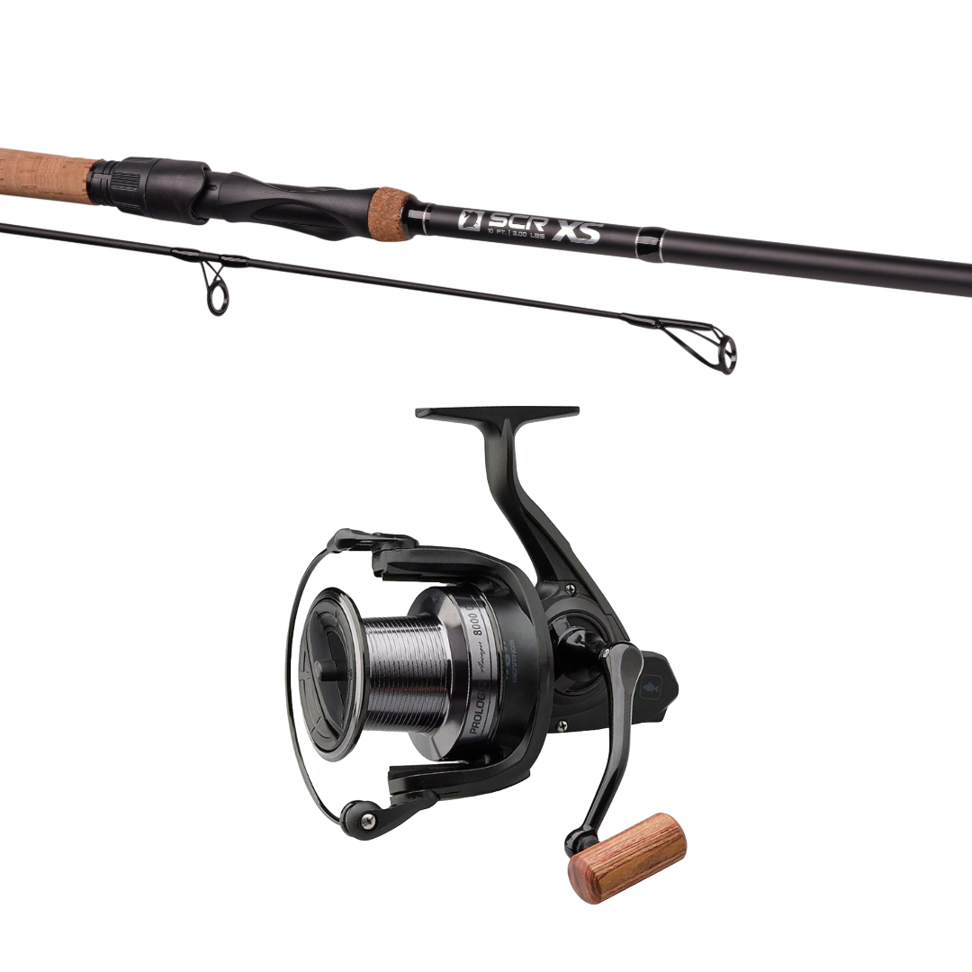 Stollenwerk Karpfencombo - STRATEGY SCR XS 3,00M 3LBS Rute + Prologic Avenger XD7000FD ROLLE