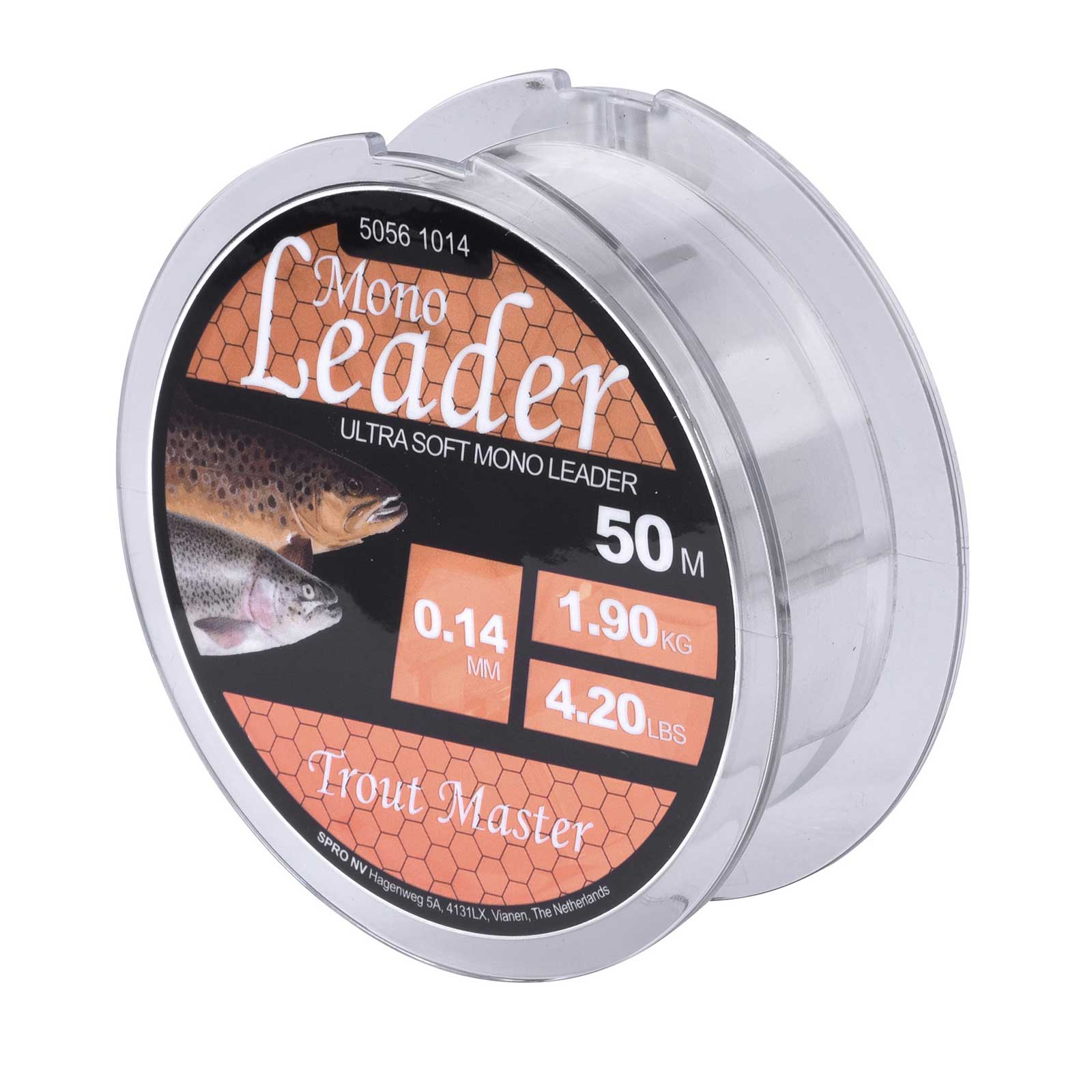 Spro Trout Master Mono Leader 50m Forellen Vorfachschnur