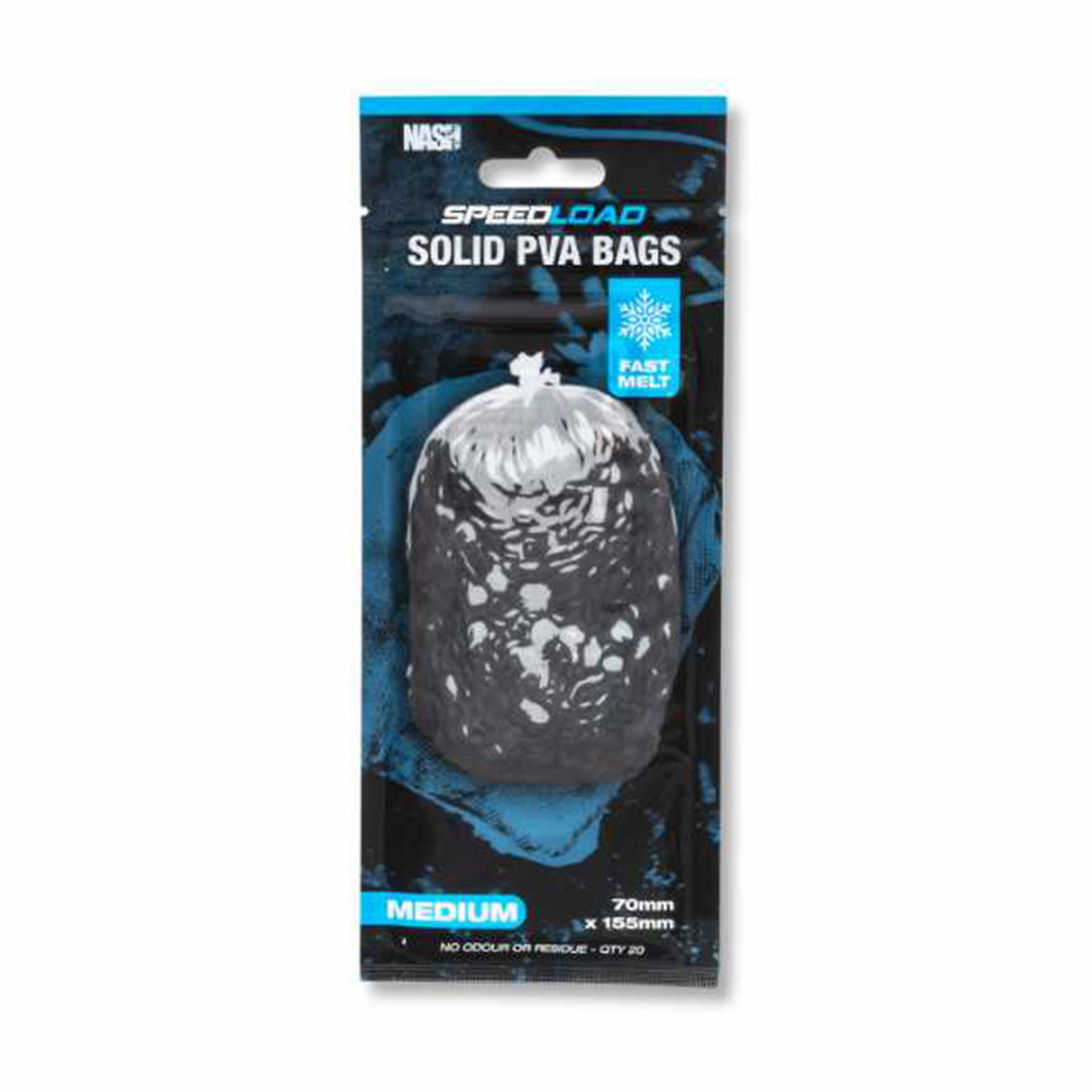 Nash Speedload Solid PVA Bag Medium (Fast Melt)