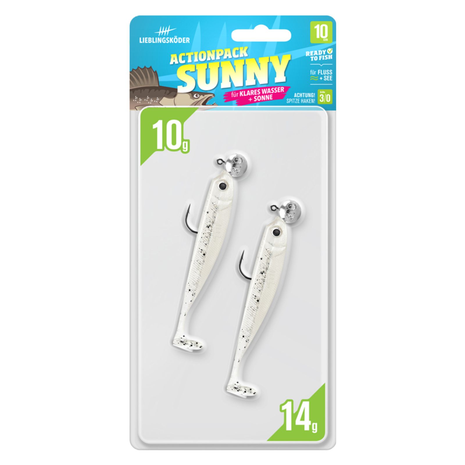 Lieblingsköder Aktionpack montiert Sunny 10cm