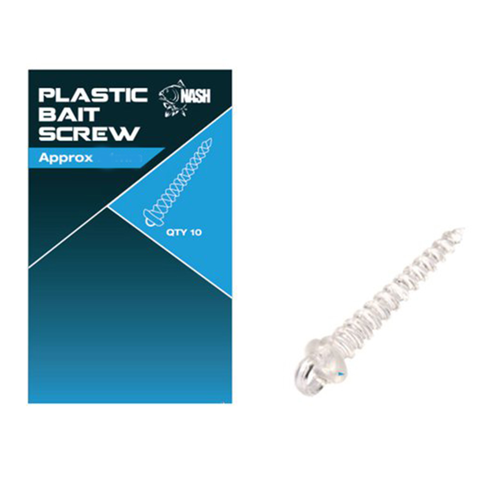 Nash Plastic Bait Screw 13mm Karpfenangeln Zubehör