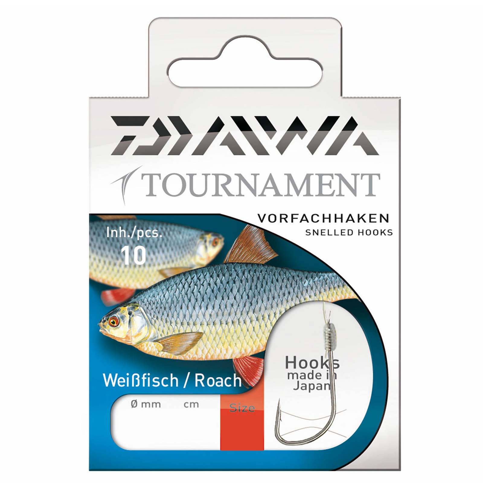 Daiwa Tournament Rotaugenhaken Gebundene Vorfachhaken