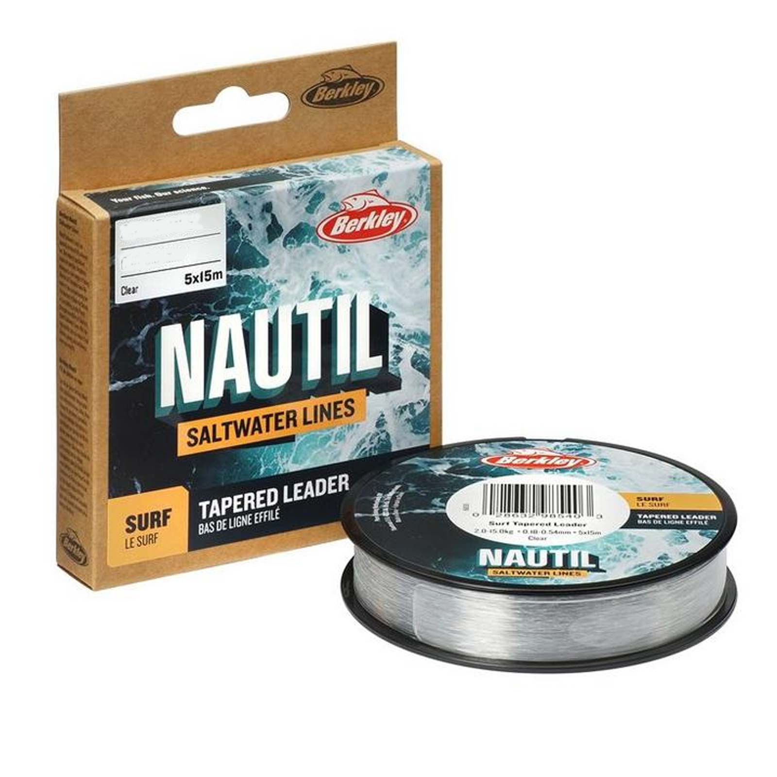 Berkley Nautil Surf Tapared 200m Monofile Angelschnur