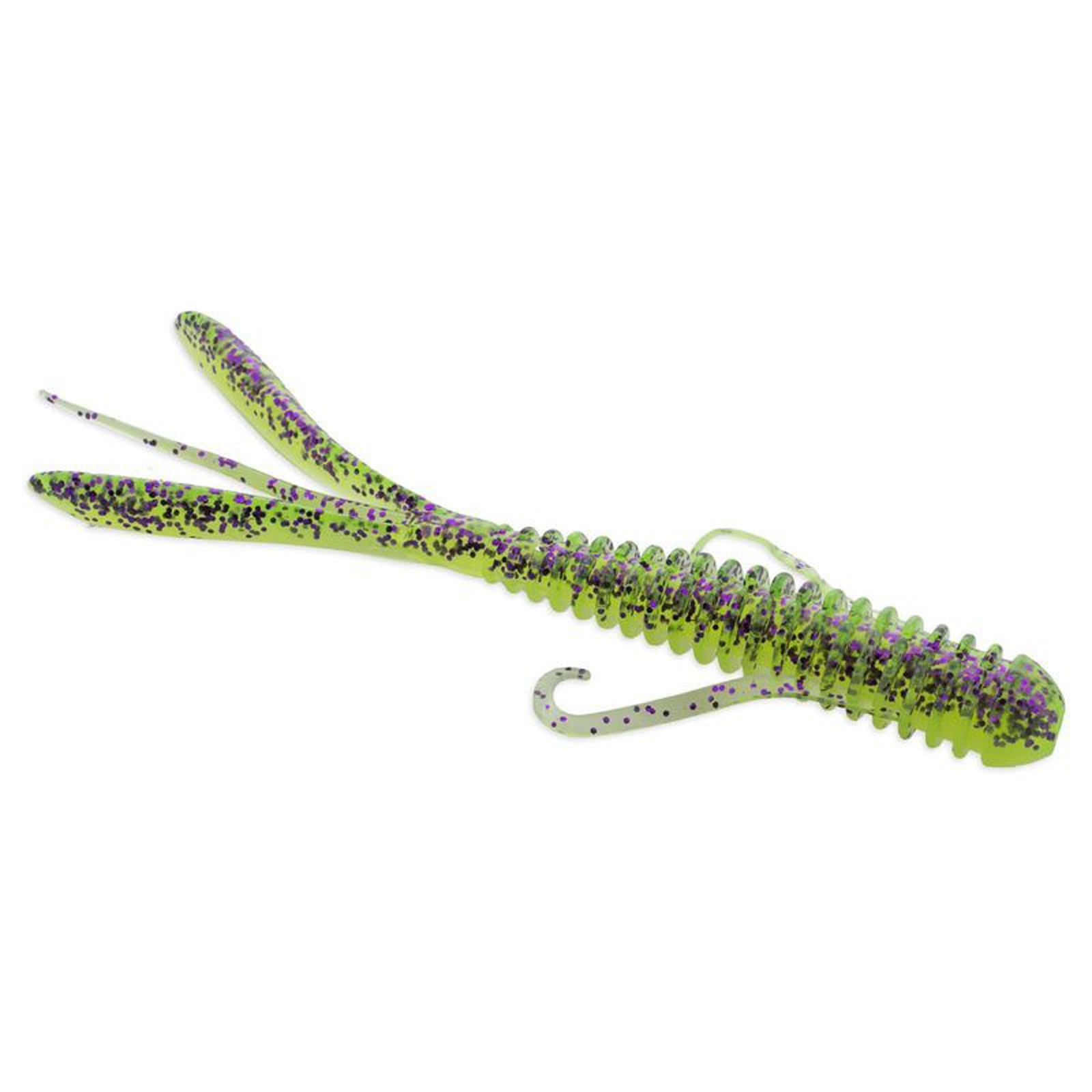 Keitech  BA Edition  Hog Impact Purple Chartreuse  Creaturebait