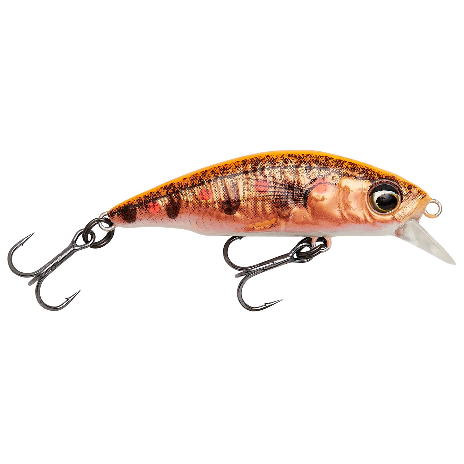 Savage Gear 3D Sticklebait Twitch Fluo Orange Copper Wobbler