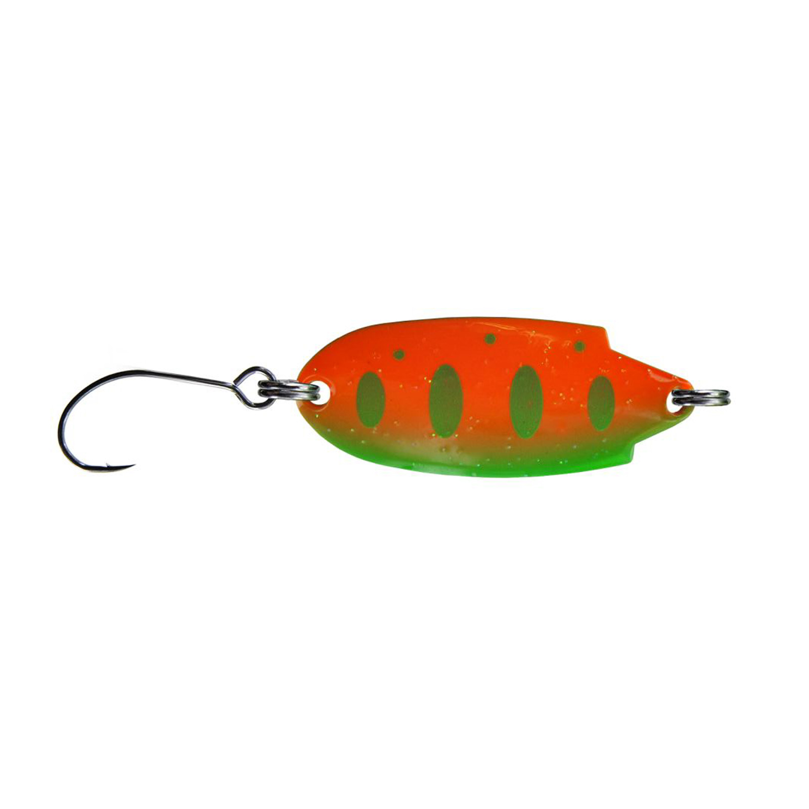 Jenzi Trout Spoon V 5g Orange Trout Forellenblinker 