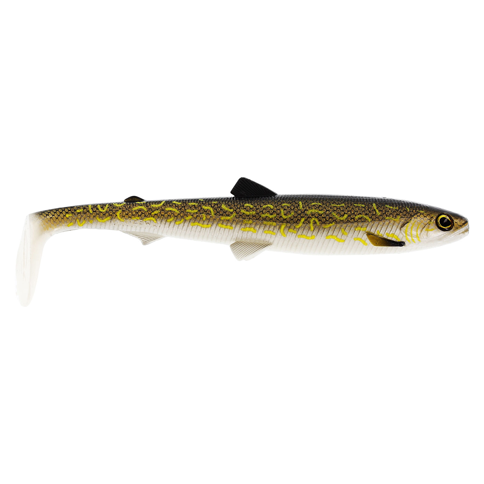 Westin BullTeez Shadtail Natural Pike Gummifisch