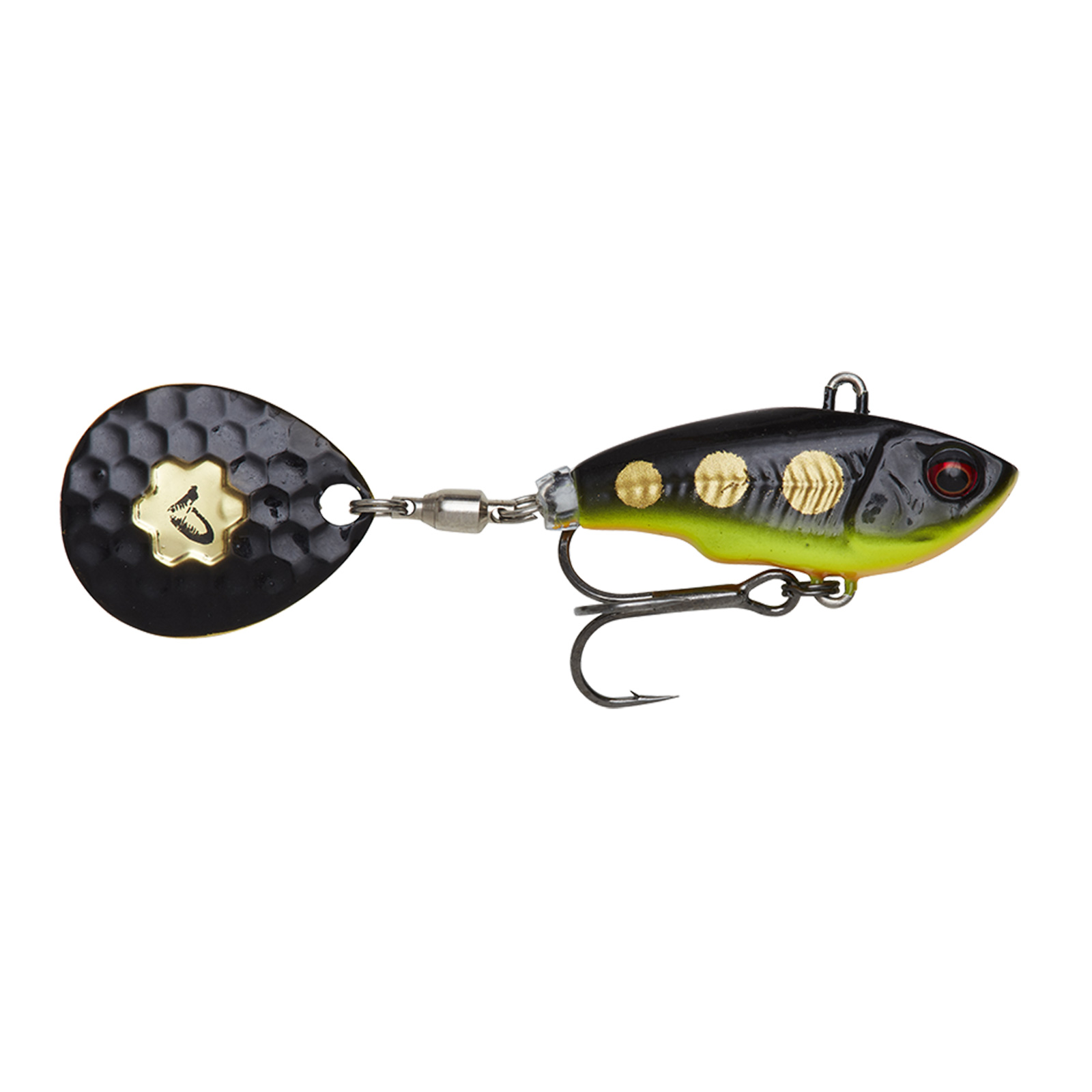 Savage Gear Fat Tail Spin Sinking Black Magic Jig Spinner