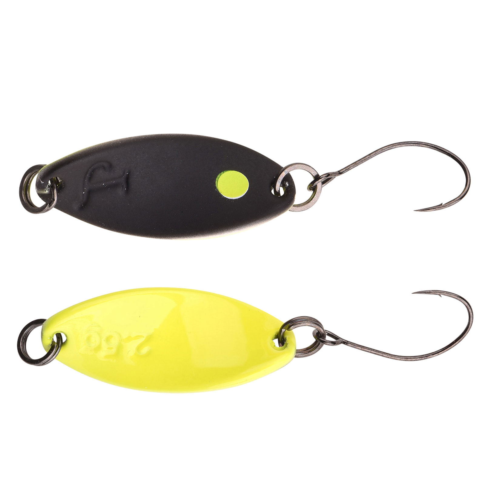 Spro Trout Master Incy Spoon Black/Yellow Forellenköder