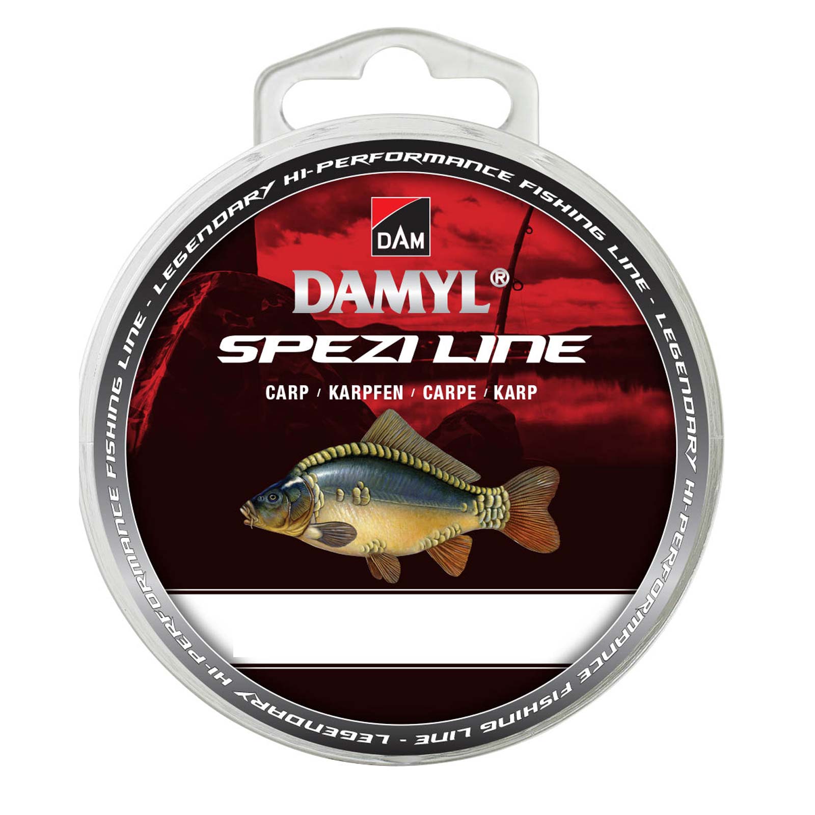 DAM Damyl Spezi Line Carp 400m 0,30mm 7,7kg Olive Green Angelschnur Karpfen