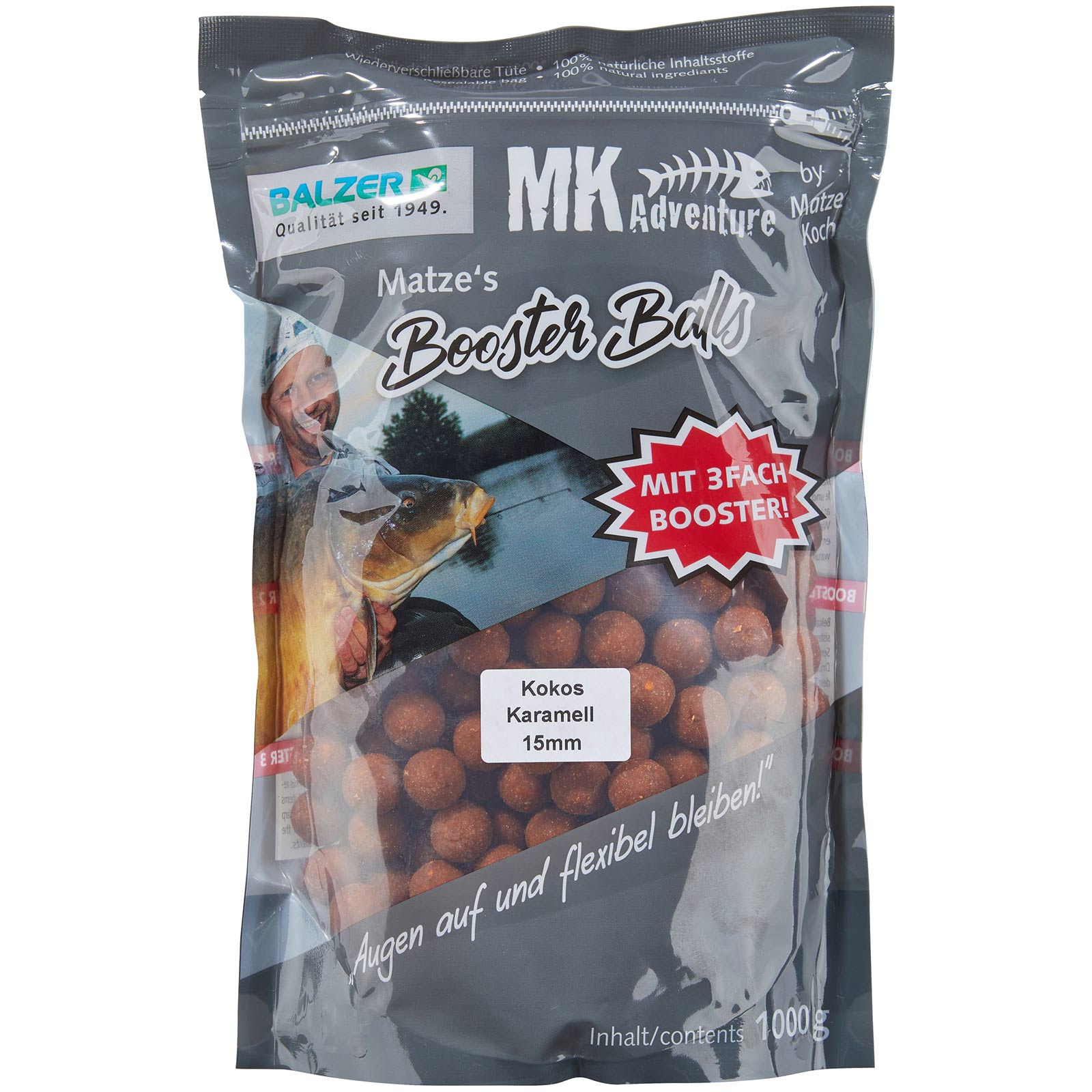 Balzer Matze Koch Booster Balls Boilies Karamell