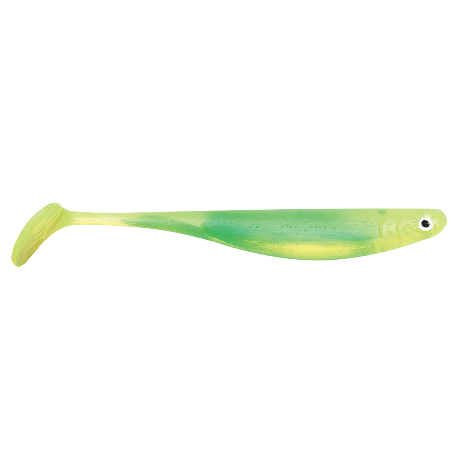 Lucky Craft Opti Shad Lemon Lime Chart 6Stk. Gummifisch