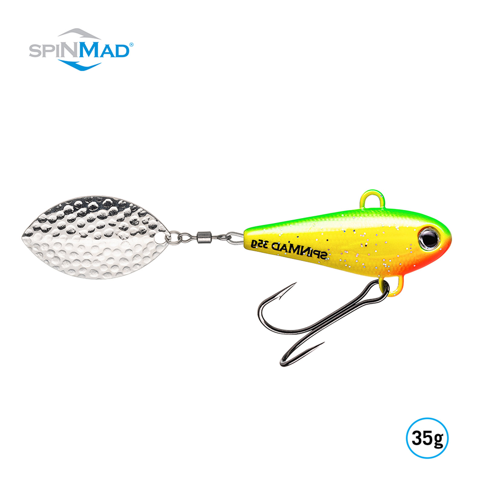 SpinMad Originals Greenlemon 35g Jig Spinner