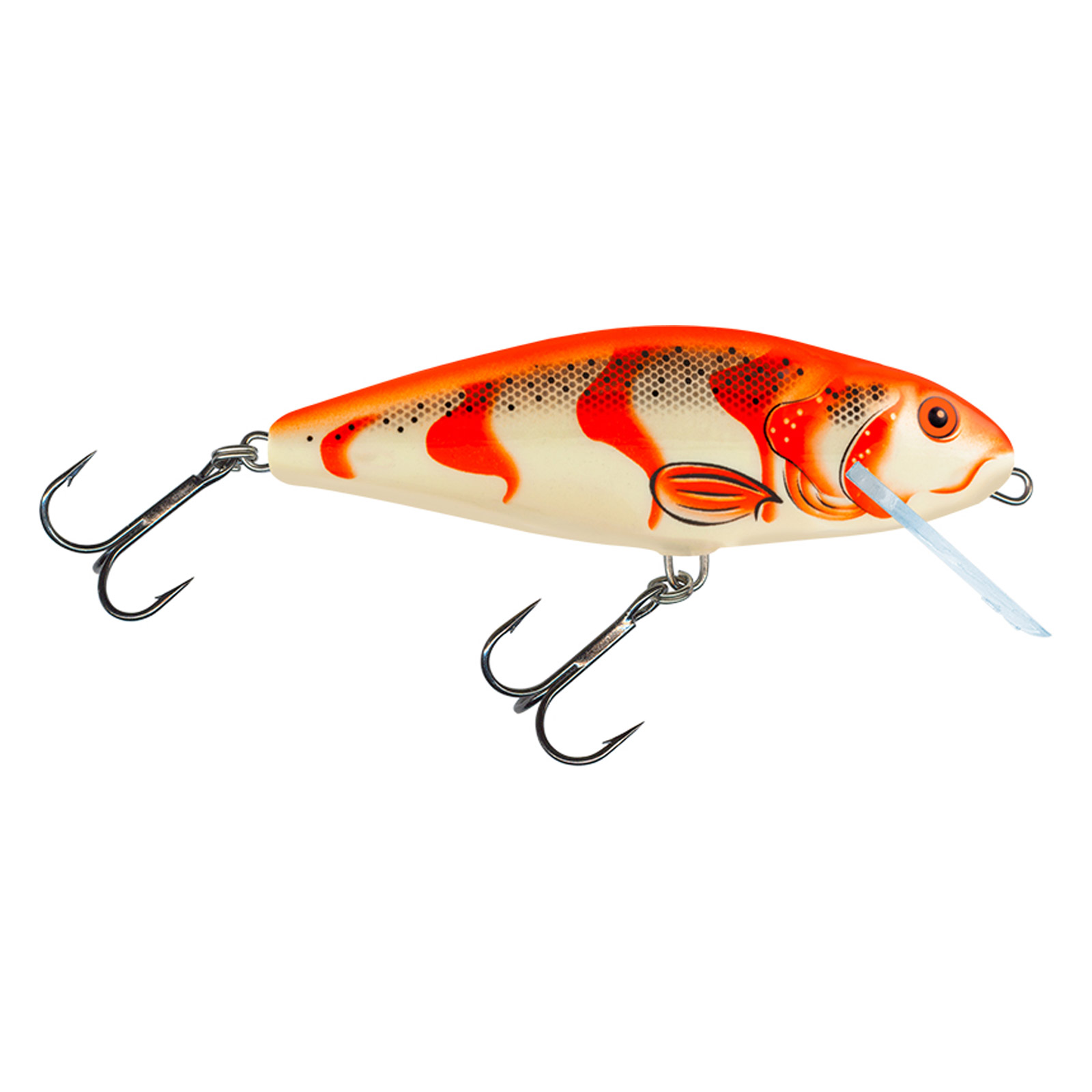 Salmo Perch Floating Albino Perch Wobbler