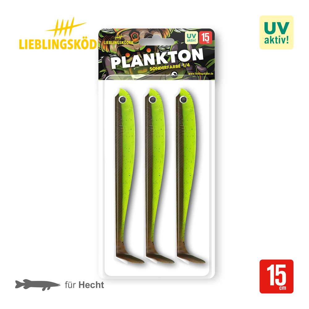 Lieblingsköder 15,0cm Plankton Gummifisch Verpackung