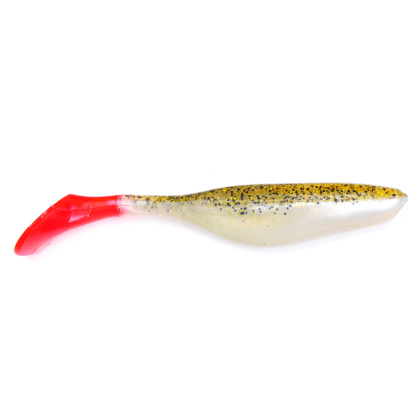 Bass Assassin Sea Shad S. P. Gold Phantom RT - 4 Stk.