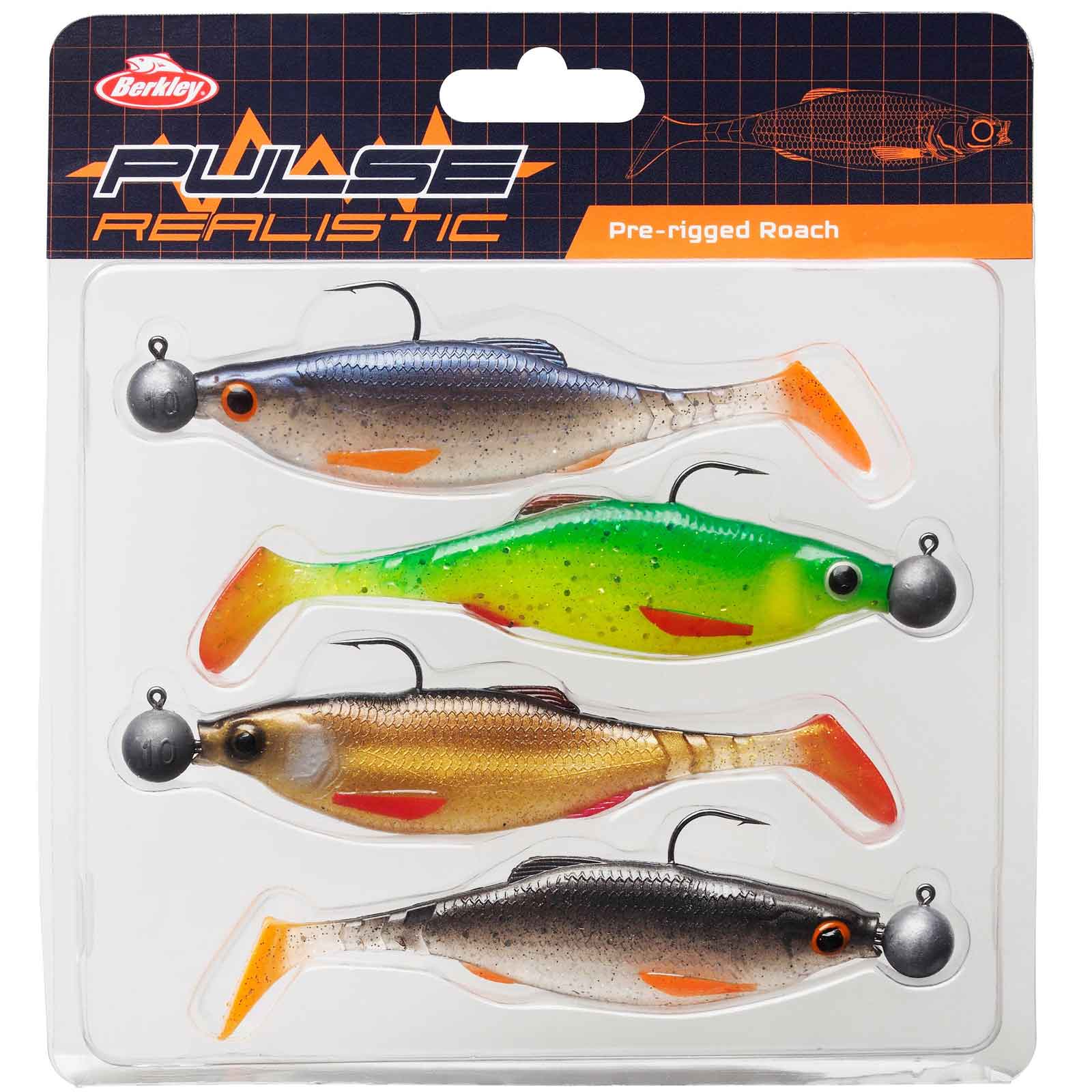 Pulse Realistic Roach Prerigged – Gummifisch Set montiert