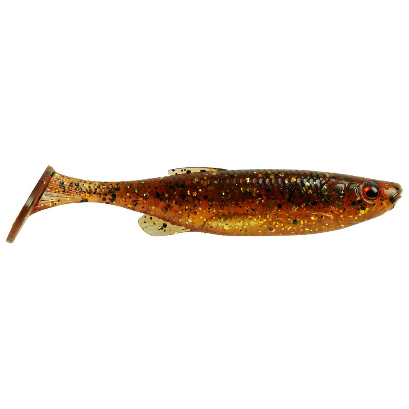 Savage gear Fat Minnow T-Tail 5pcs. Motoroil UV Gummifisch