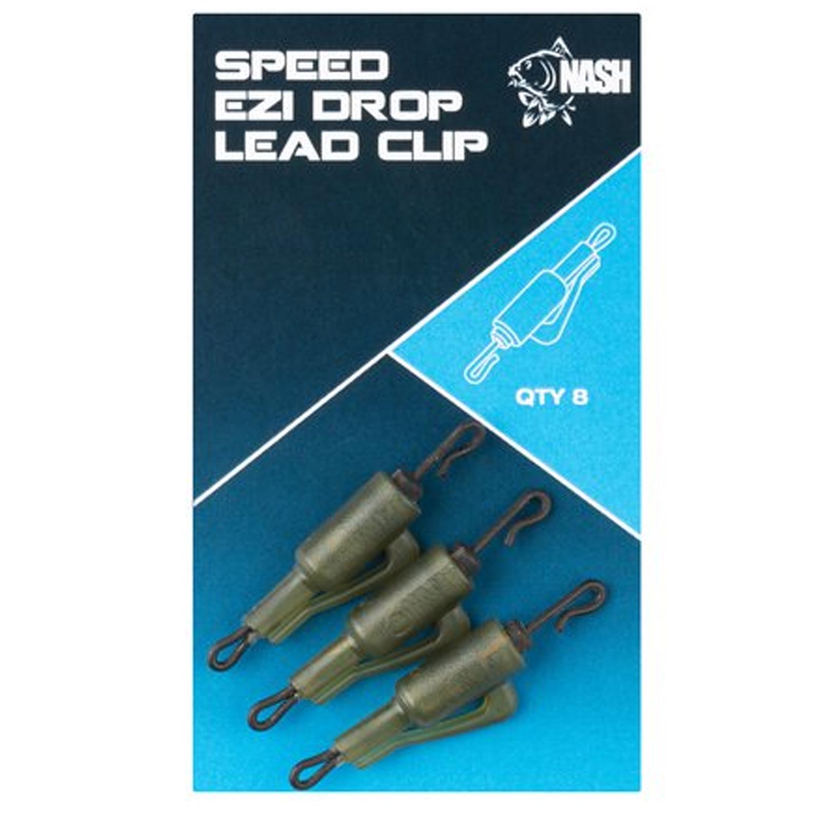 Nash Speed Ezi Drop Lead Clip Karpfenzubehör