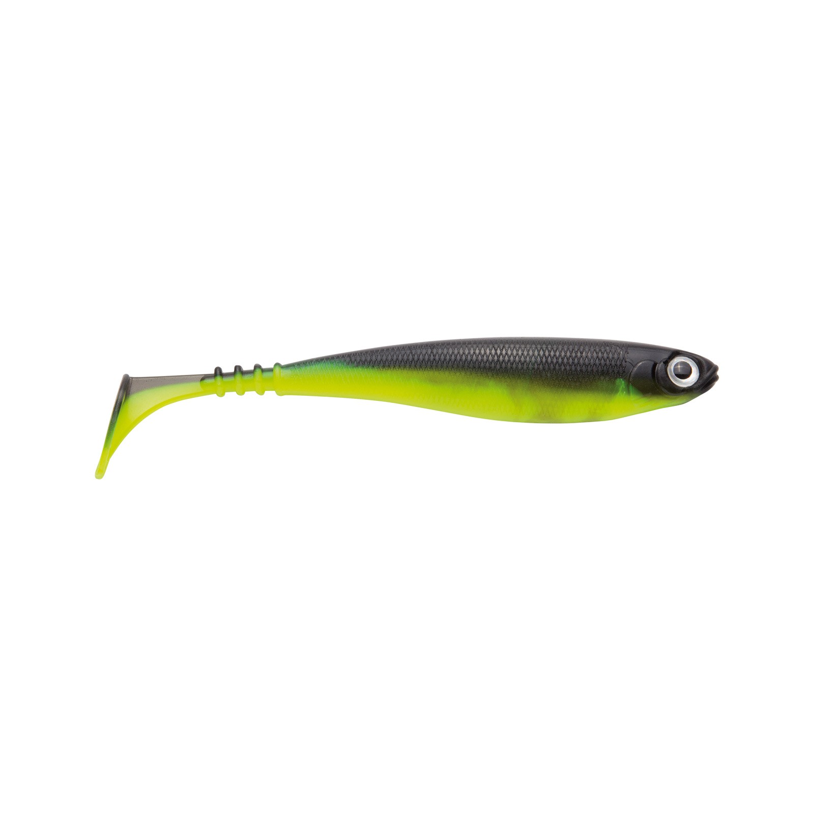 Jackson Zanderbait Lime Black Back Zanderangeln Gummifisch