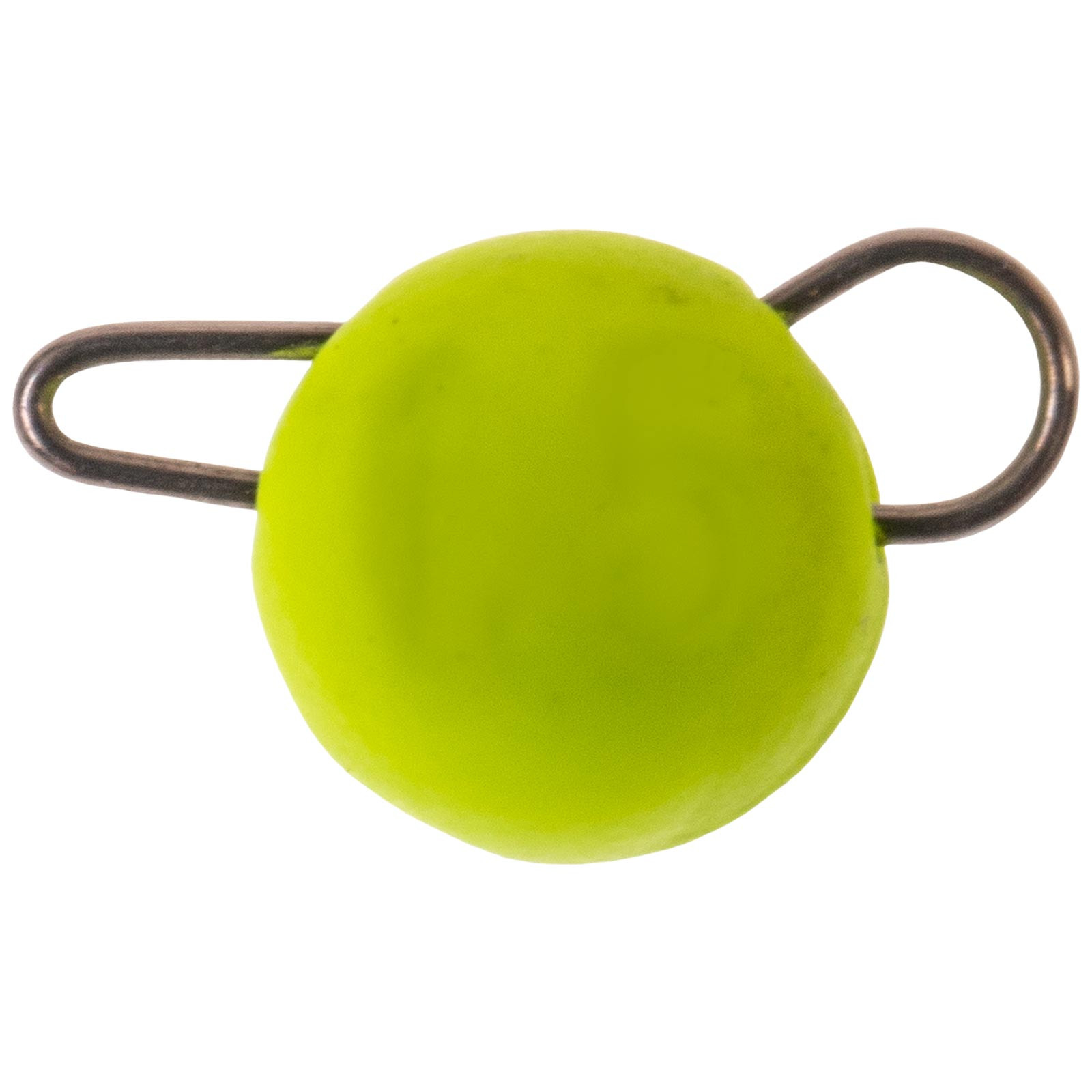 Zeck Tungsten Cheburaska Head Yellow UV Jigkopf