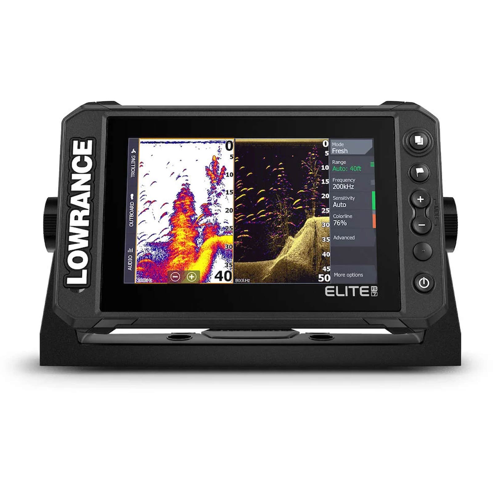 Lowrance Elite FS 7 Active Imaging™ 3-in-1 Festmontage Echolot mit Geber