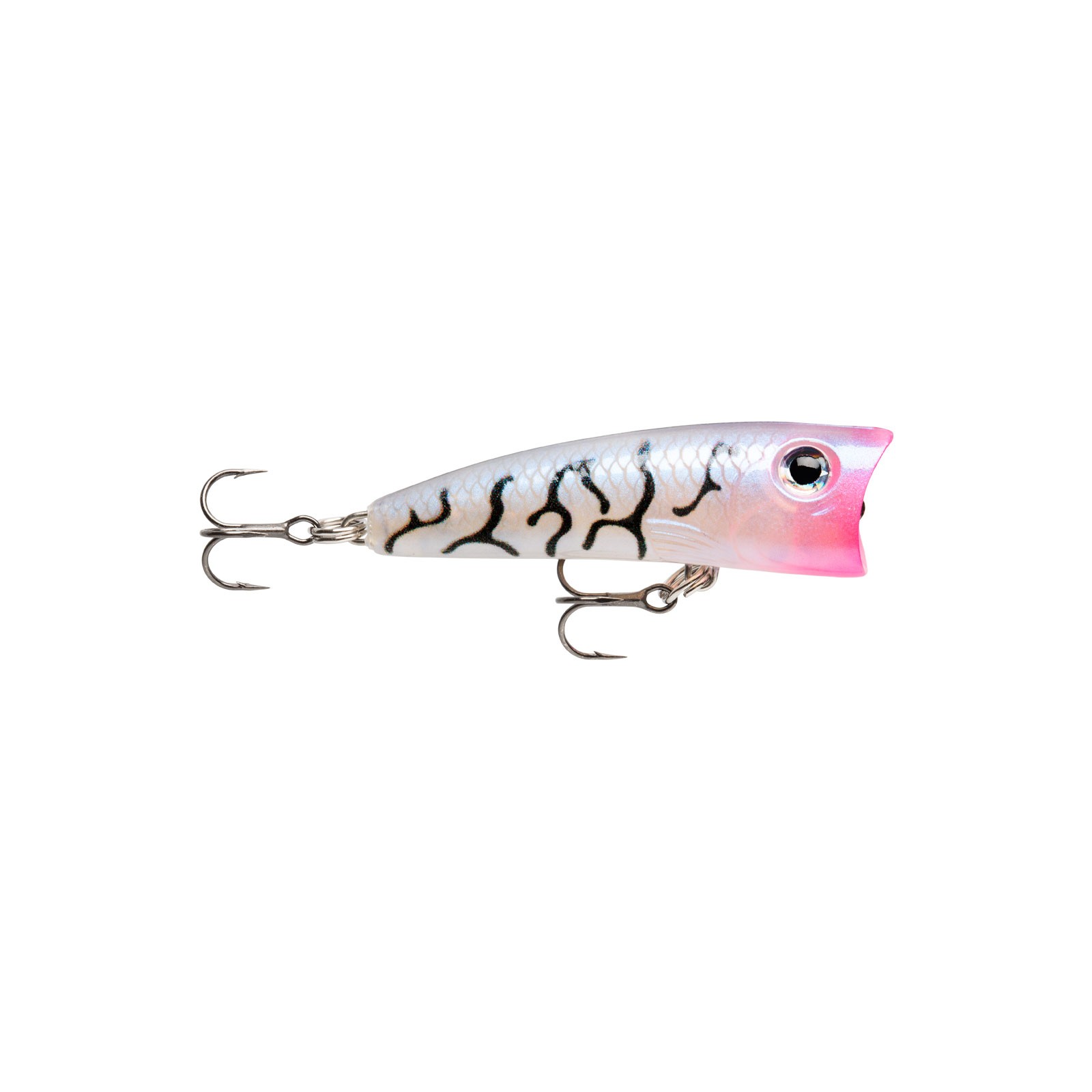 Rapala Ultra Light Pop 4cm Glass Pearl Tiger UV Oberflächenköder Popper