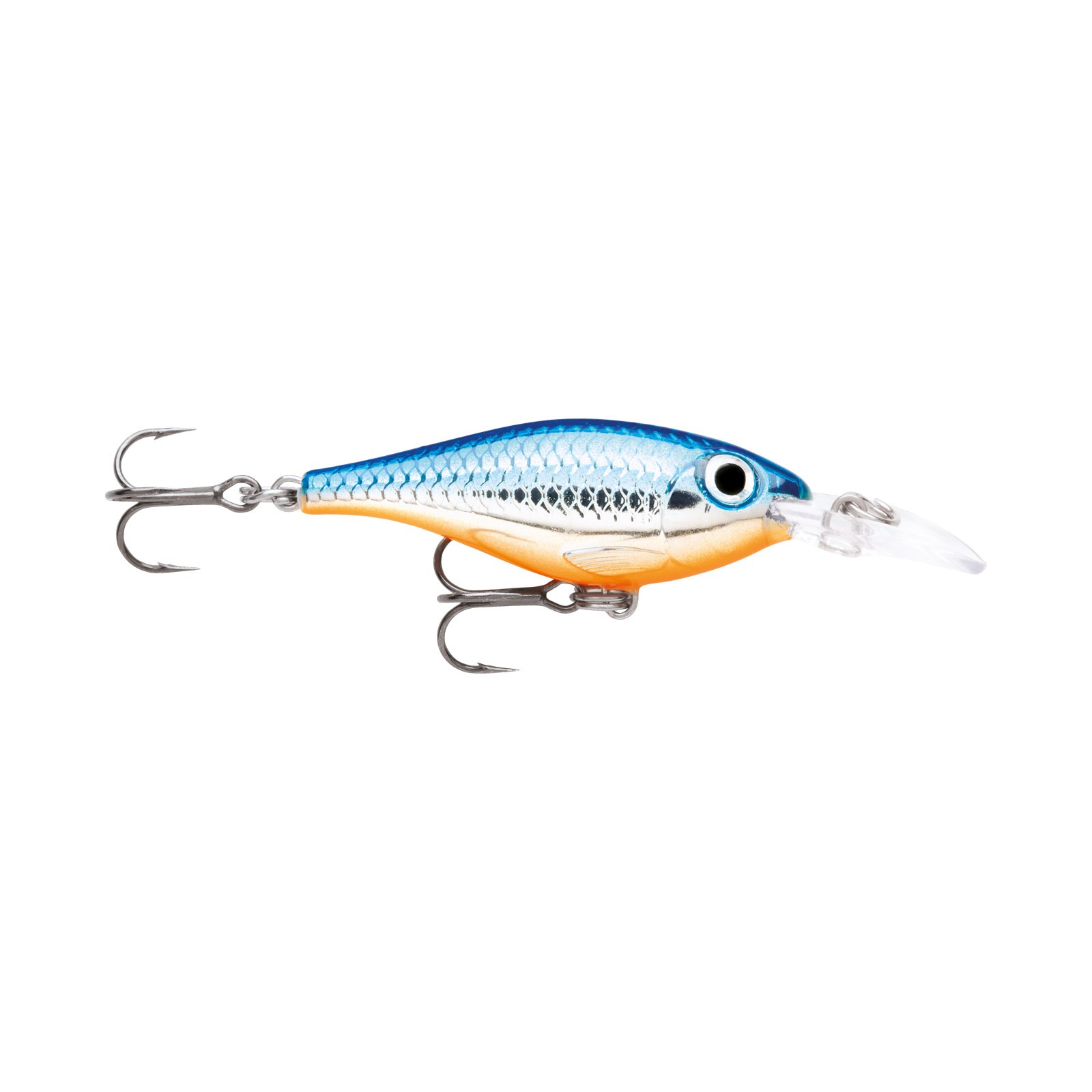 Rapala Ultra Light Shad 4cm Silver Blue Wobbler