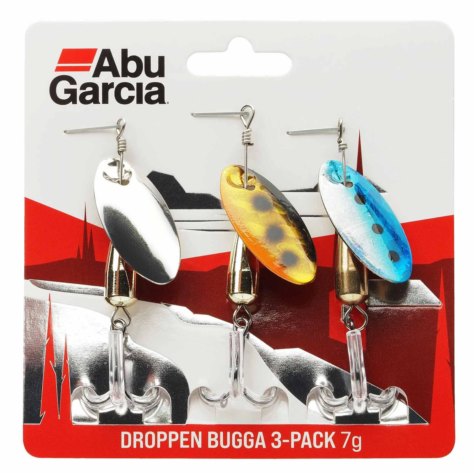 Abu Garcia Droppen Bugga 7,0g 3-Pack Spinner-Set