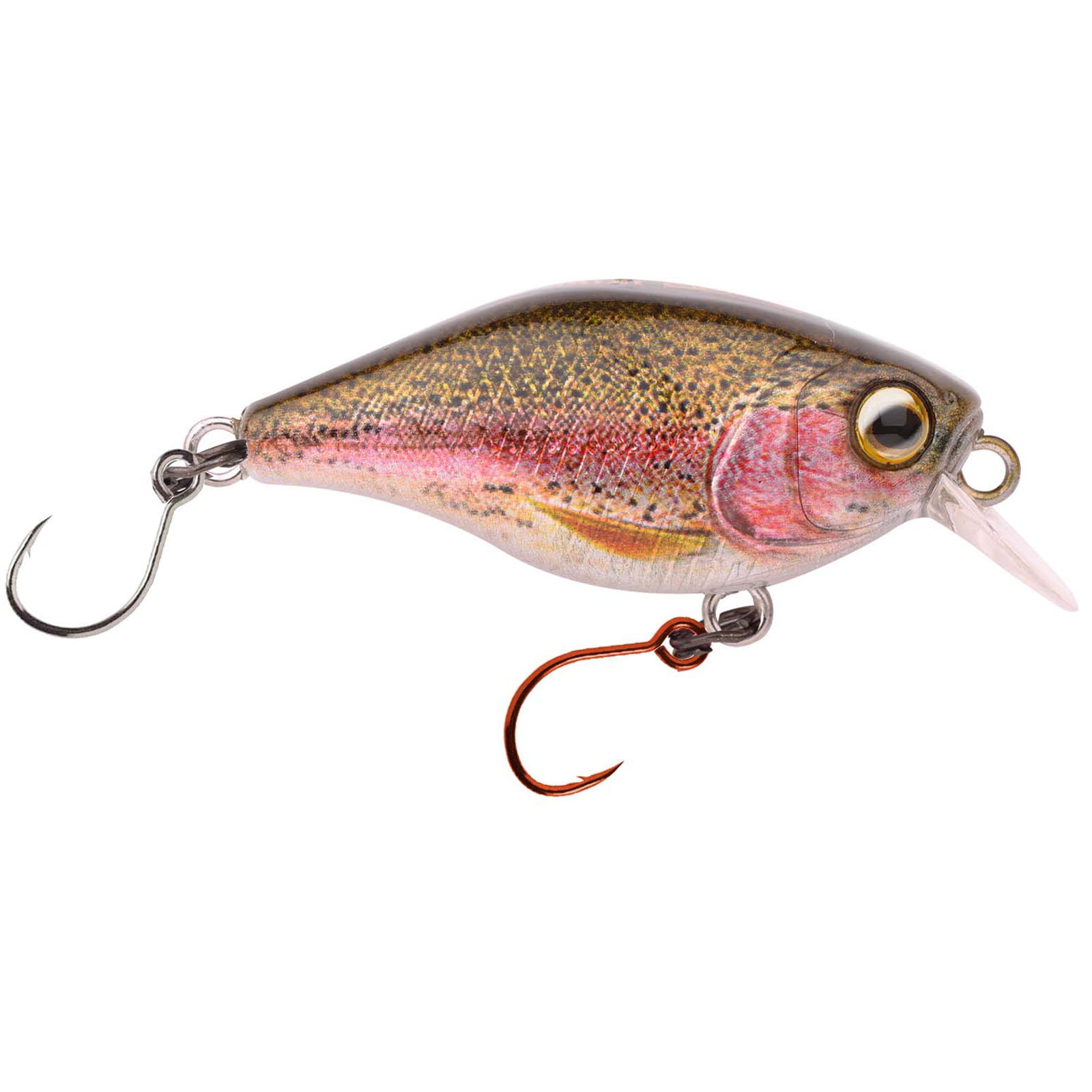 Spro IKIRU MINI CRANK 38F RAINB TROUT F SL SIN Wobbler