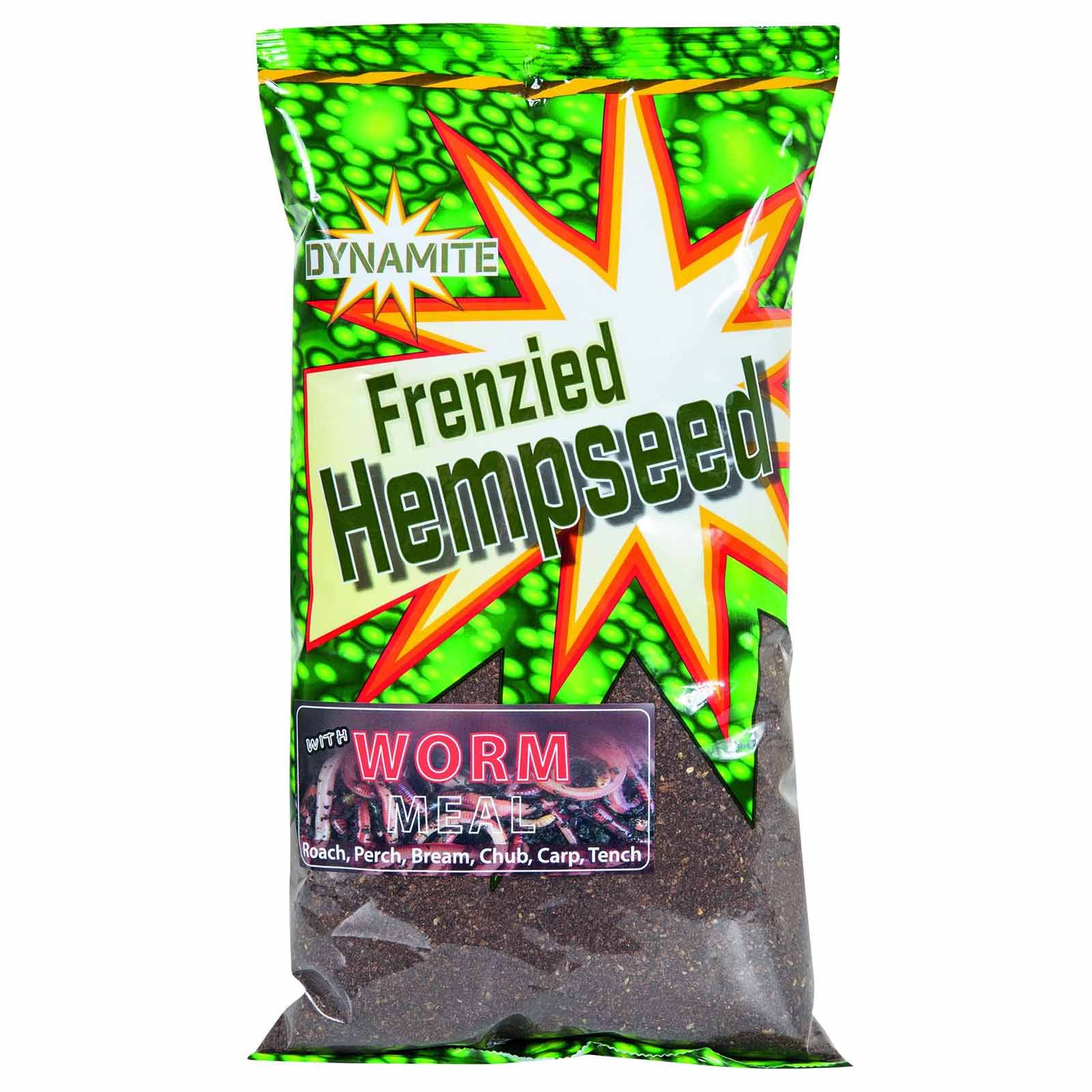 Dynamite Baits Frenzied Hempseed Worm Meal 900g Grundfutter