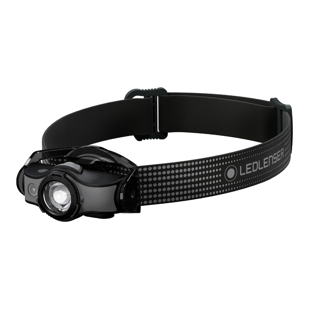 Ledlenser MH5 schwarz / grau Stirnlampe Kopflampe