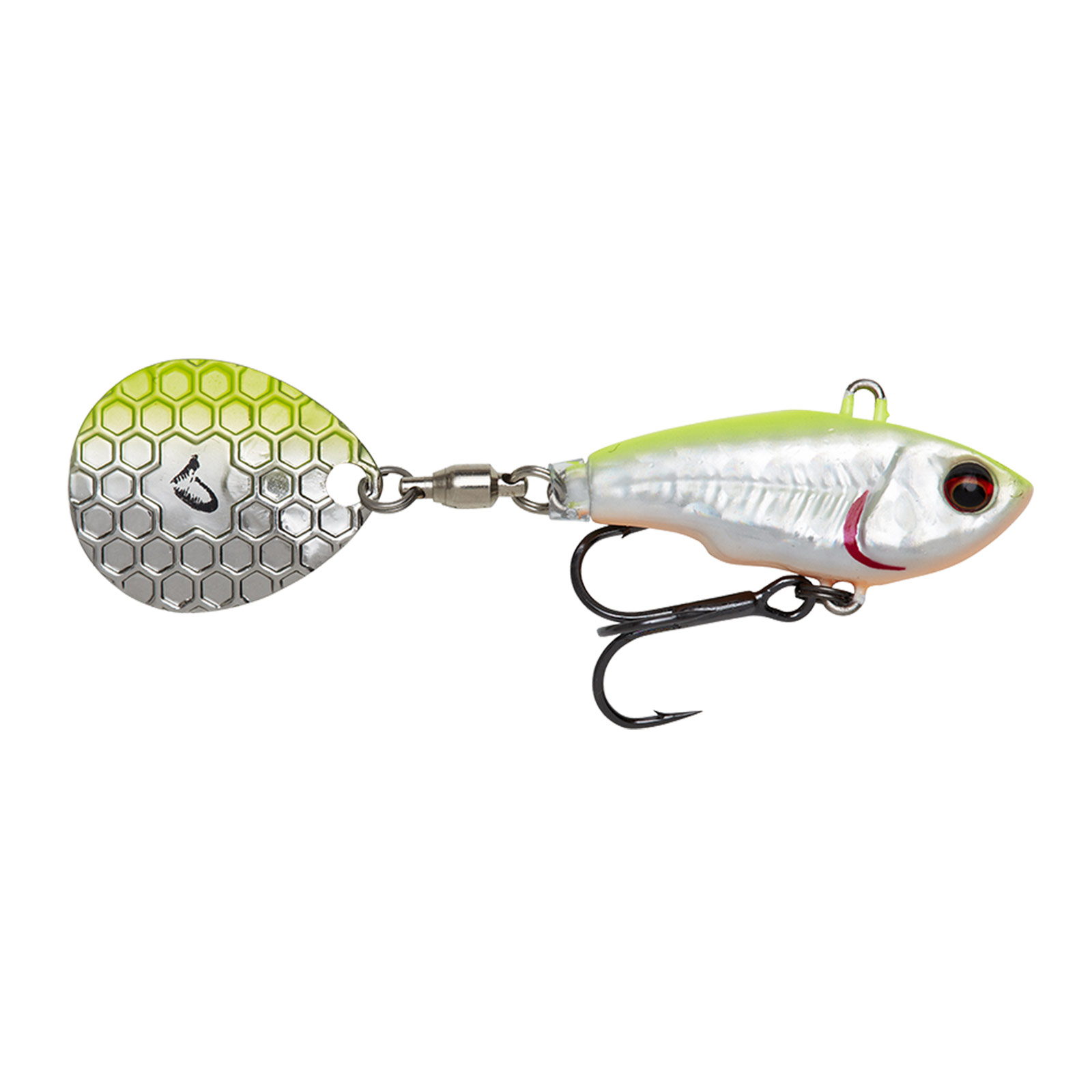 Savage Gear Fat Tail Spin (Nl) Sinking Lemon Back Flash Jig Spinner